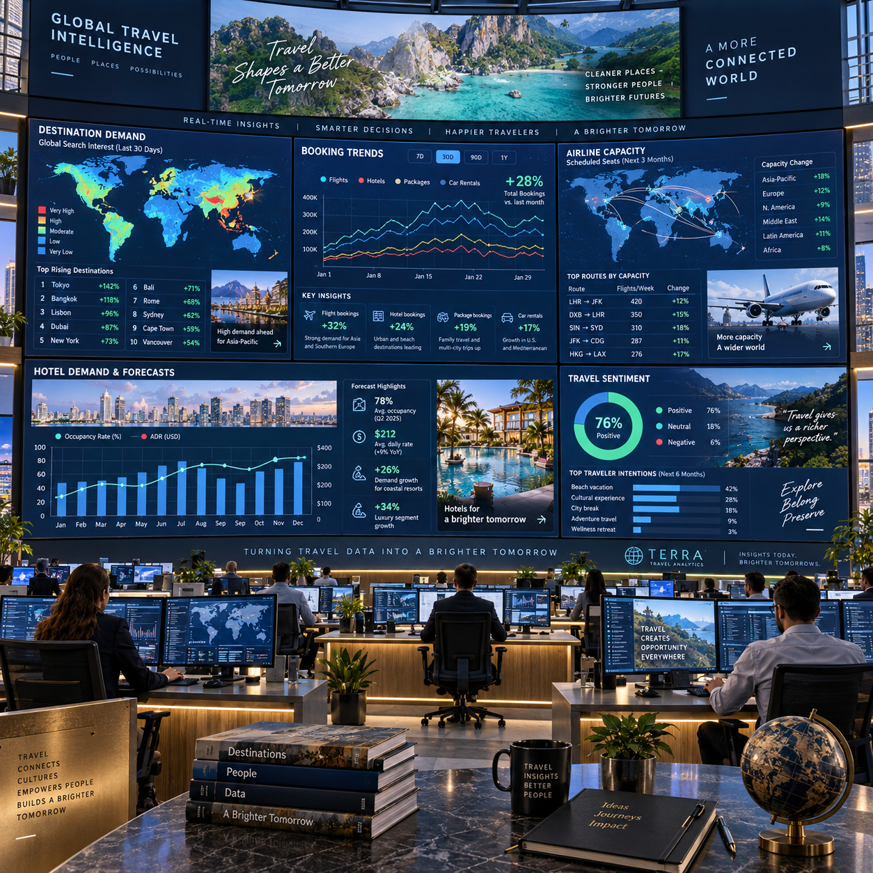 Big Data Analytics in Predicting Tourism Trends and Demand